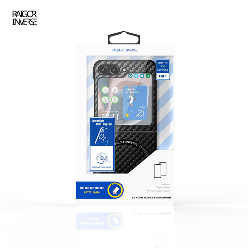 Samsung Galaxy Z Flip 7 2025 Raigor Scott Plus Series Shockproof Magnetic Phone Case