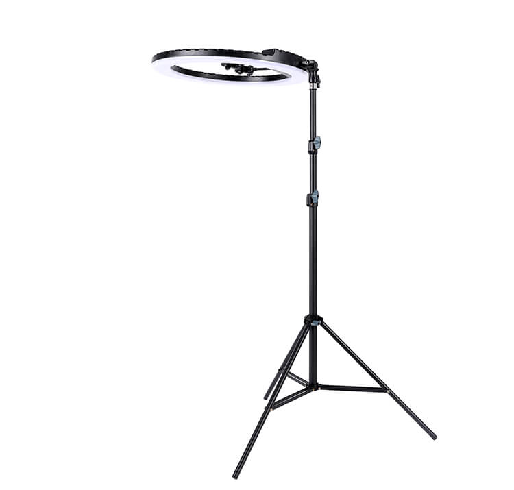 HQ 21 inch(53cm) LED Soft Ring Light with 1.9M Tripod Stand & 3 Phone Holders