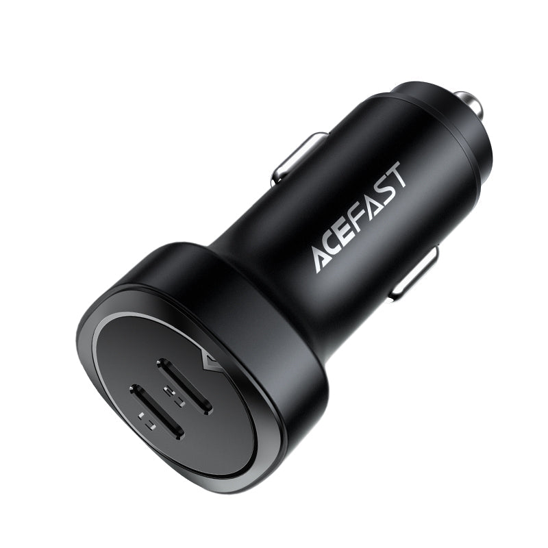 Acefast 72W Dual USB-C Metal Car Charger B2