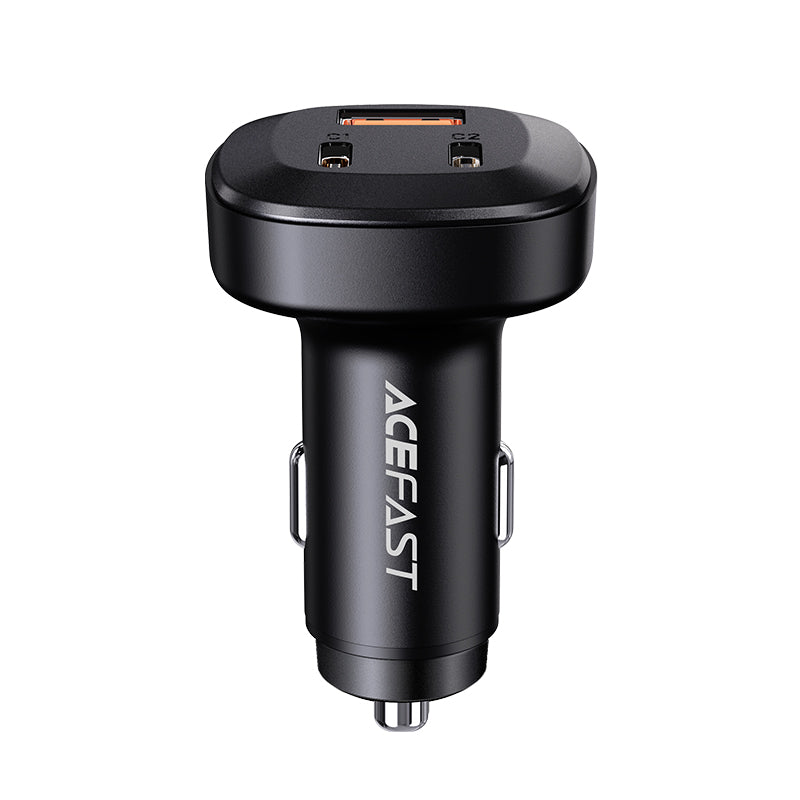 Acefast 66W (2C+A) Three-Port Metal Car Charger