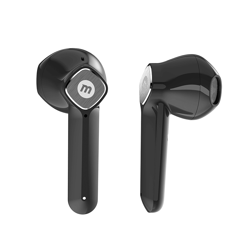 Momax True Wireless Noise Cancelling Earphone BT11 Small Shell Black