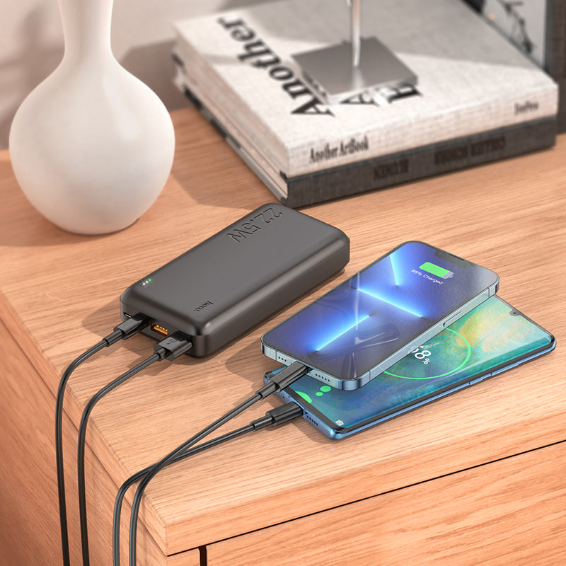 hoco. 22.5W Fast Charging Fully Compatible Power Bank 20000mAh J101A