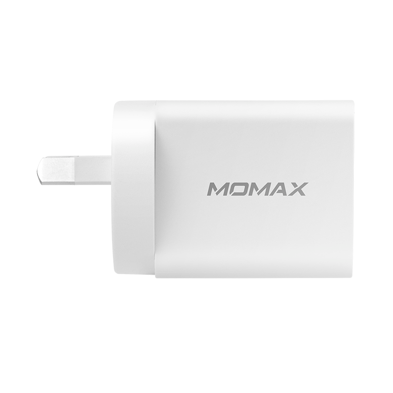 Momax 20W QC3.0+USB-C PD Wall Charger Dual Output USB-C PD & USB-A UM13