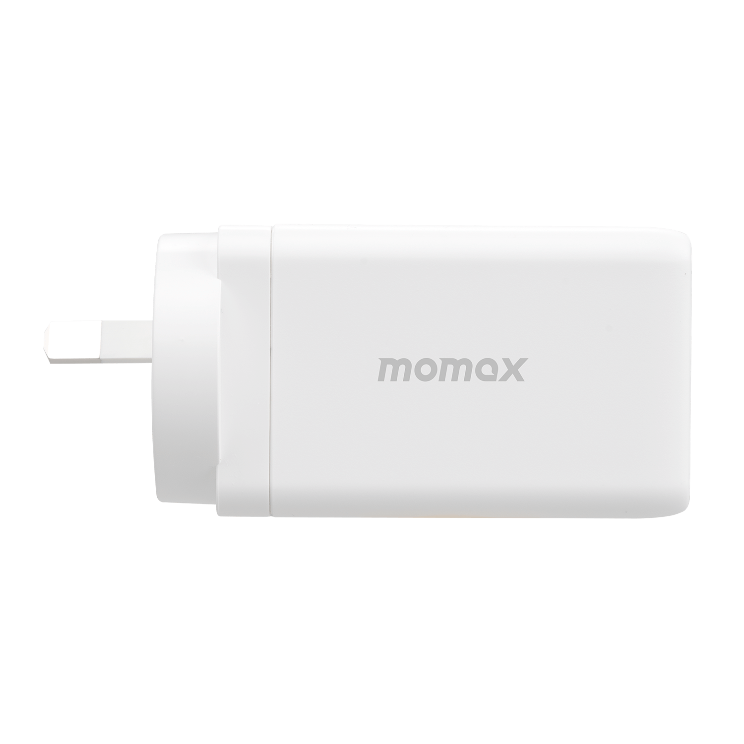 Momax One Plug 65W 3-Port GaN Wall Charger Dual USB-C and USB-A UM20