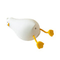 Mobie Lie in Peach Lying Flat Duck Silicone Touch Light Lamp