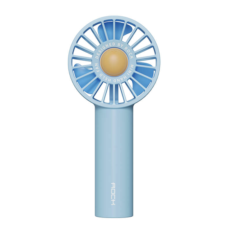 Rock Mini Portable USB Rechargeable Handheld Cooling Fan